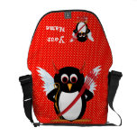 Cupid Evil Penguin Rickshaw Messenger Bag