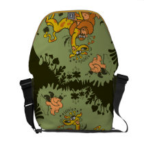 Cupid Having Fun rickshaw messenger bags