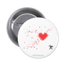 Cupid Hearts Button