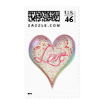 CUPID HEARTS LOVE & LACE by SHARON SHARPE Postage