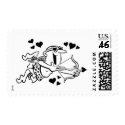 Cupid Hearts Stamps stamp