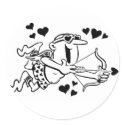 Cupid Hearts stickers