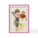 Cupid Is Offering You My Heart cards