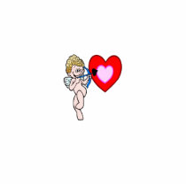 Cupid magnet photo sculptures
