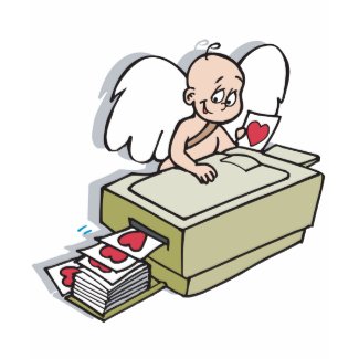 Cupid Makin Copies Valentine shirt