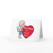 Cupid Missed Greeting Card by antivalentinesday Cupid Missed Greeting Card