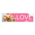 Cupid Mouse Bumper Sticker bumper stickers by Swazzle Cupid Mouse Bumper Sticker bumper stickers