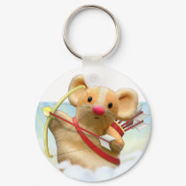 Cupid Mouse keychains