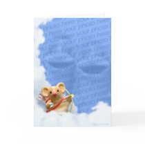 Cupid Mouse Template cards