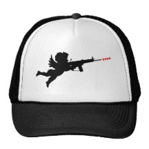 cupid shooting trucker hats