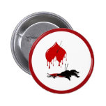 Cupid Shot Down (Anti-Valentine) Pins