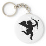 Cupid Silhouette Design! Key Chain