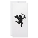 Cupid Silhouette Design! Customized Rack Card