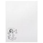 Cupid Smoking Vday Stationery Custom Letterhead