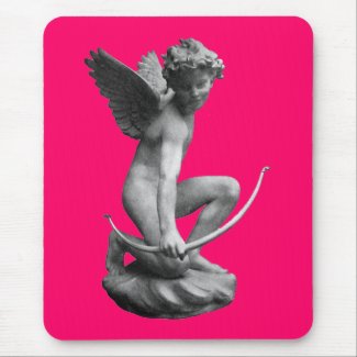 Cupid Statue Giftware mousepad