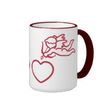 Cupid Strikes custom mug – choose style, color