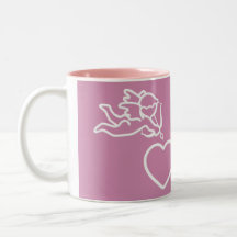 Cupid Strikes custom mug – choose style, color