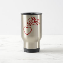 Cupid Strikes custom mug – choose style, color