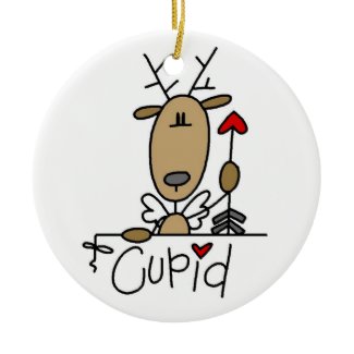 Cupid the Reindeer Christmas Keepsake Ornament