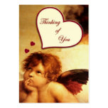 Cupid Thinking of You Gift Tag business cards