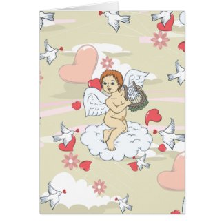 Cupid Valentine card