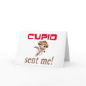Cupid Valentine Cards card