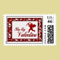 Cupid Valentine stamps