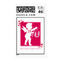 Cupid Valentine's Day Postage postage