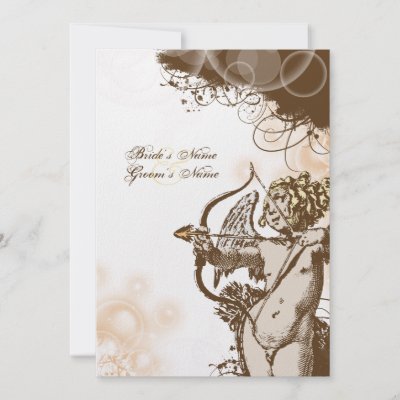 Vintage Romantic Wedding on Cupid Vintage Romantic Antique Wedding Invites From Zazzle Com