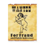 Cupid Wanted Poster Postcards