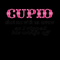 Cupid: Wings Off! t-shirts