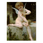 Cupid with a Butterfly Postcard