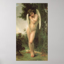 Cupidon or Cupid by William Adolphe Bouguereau Poster