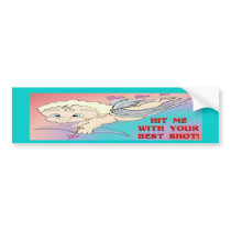 Cupid's Best Shot Bumper Sticker