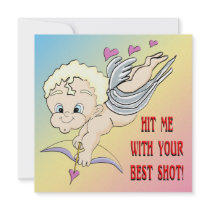 Cupid's Best Shot Valentine Invitation