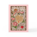 Cupid's Poem Card card