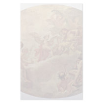 Cupidus Before Jupiter By Ricci Sebastiano Custom Stationery