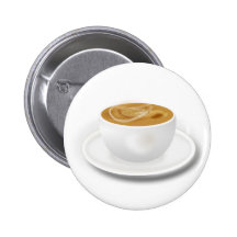 Cuppa Coffee Pinback Buttons