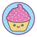 Cuppy Cake Kawaii Stickers