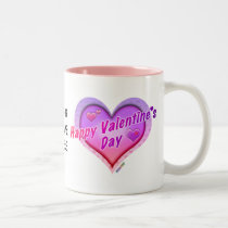 CUPS, MUGS - Happy Valentine's Day mugs