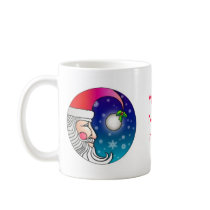 Cups, Mugs - Santa Moon by Happy_Holly_Daze Cups, Mugs - Santa Moon