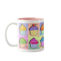 Cups - Pop Art Cupcakes Cup Mugs