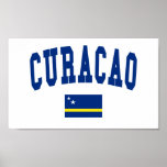 Curacao College Style Poster