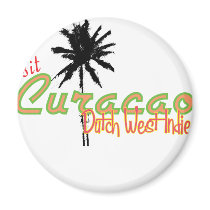 Curacao Refrigerator Magnet