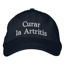 "Curar la Artritis" - Bordados Hat embroidered hats