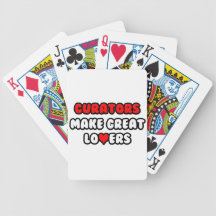 Curators Make Great Lovers Bicycle Card Deck