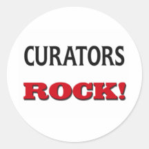 Curators Rock Stickers