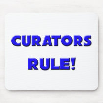 Curators Rule! mousepads by professions Curators Rule! mousepads