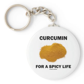 Curcumin For A Spicy Life Key Chains