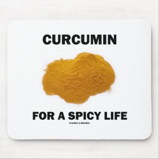 Curcumin For A Spicy Life Mouse Pads